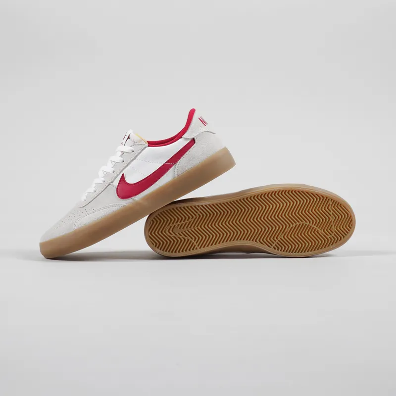 Nike SB Heritage Vulc Premium Shoes Summit White Cardinal Red-1