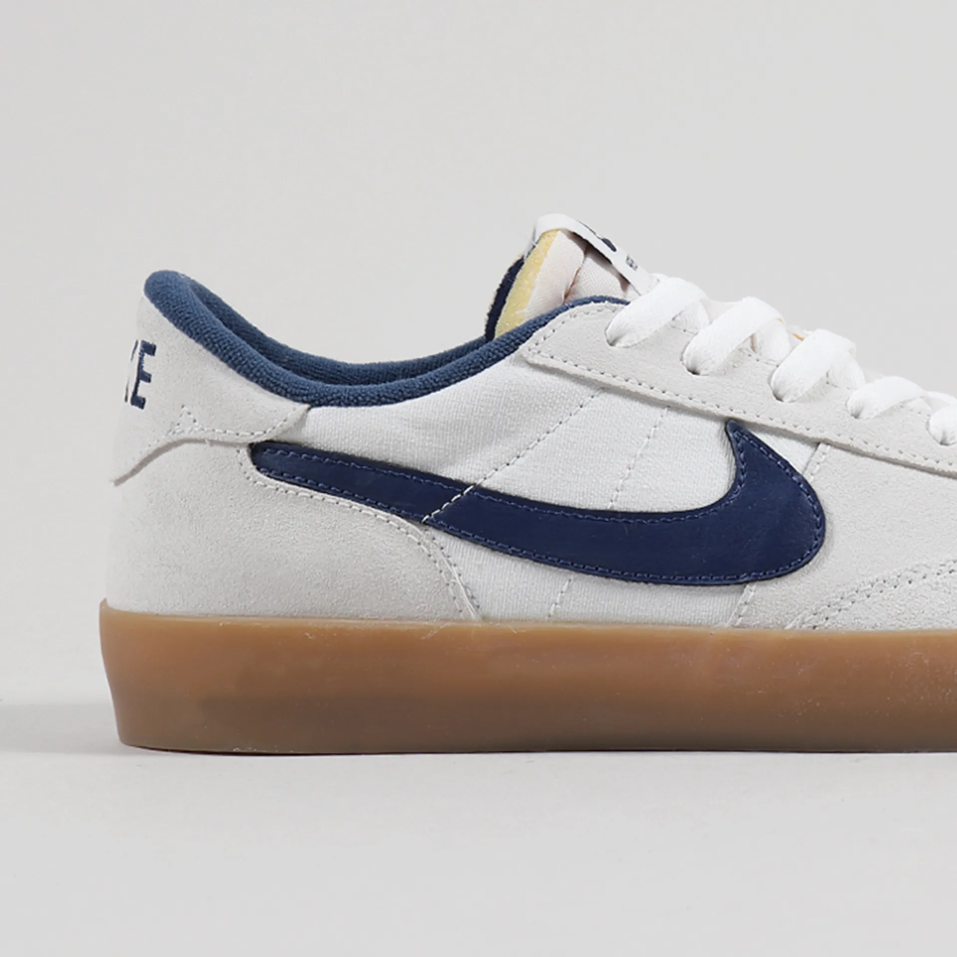 Nike SB Heritage Vulc Premium Shoes Summit White Navy - Main Image