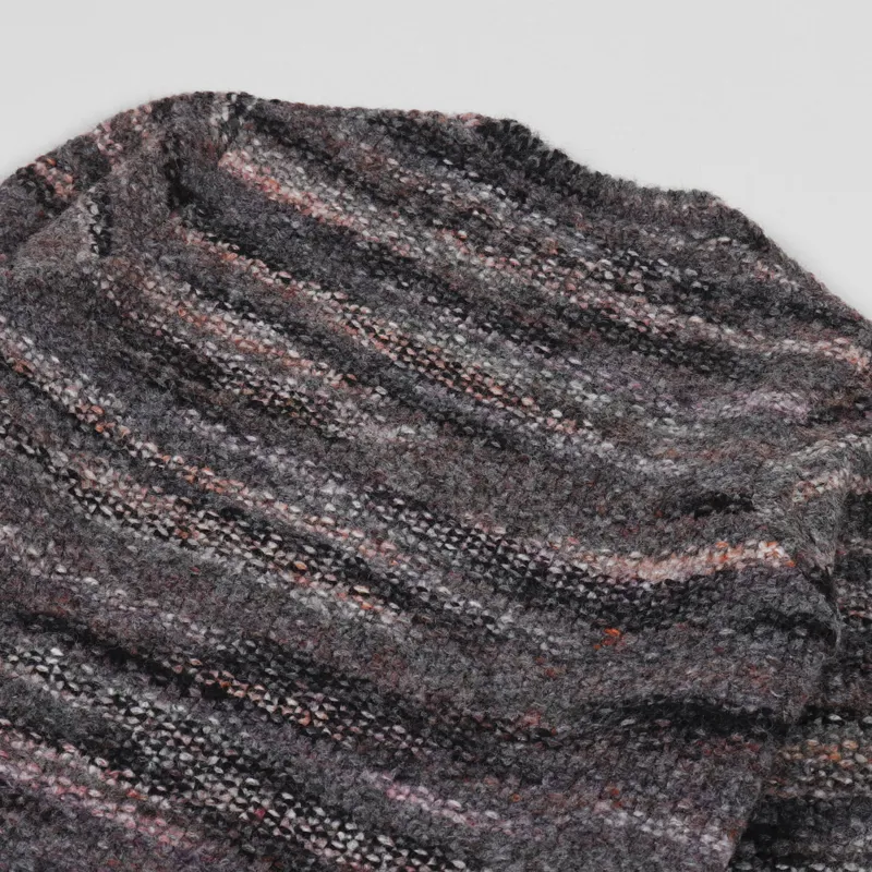 Folk Highlight Crew Sweater Charcoal Marble-4