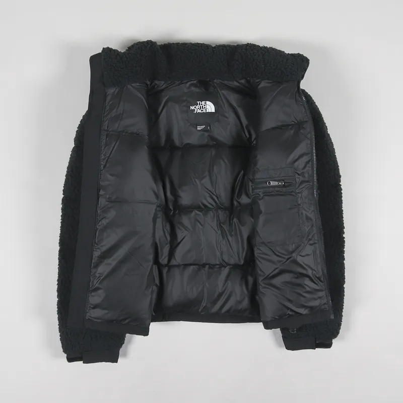 The North Face High Pile Nuptse Jacket Black-1