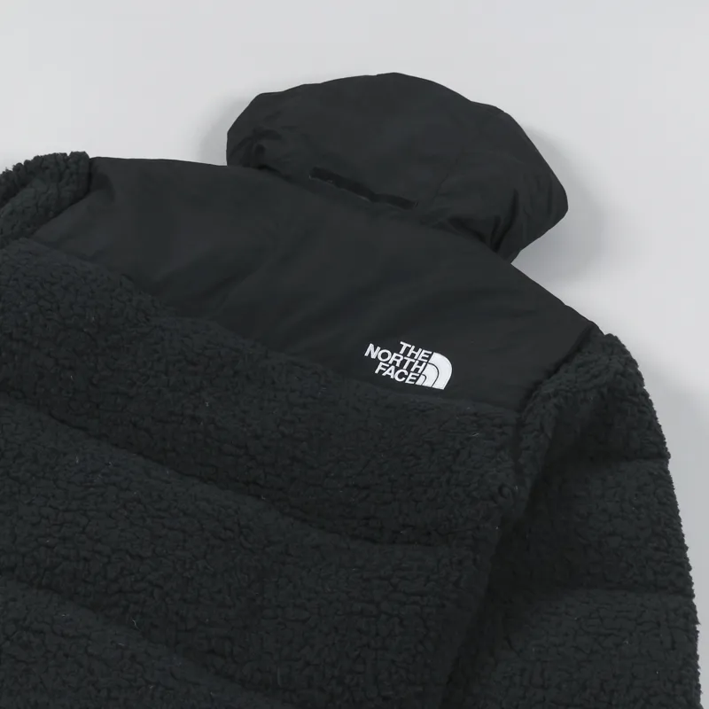 The North Face High Pile Nuptse Jacket Black-5
