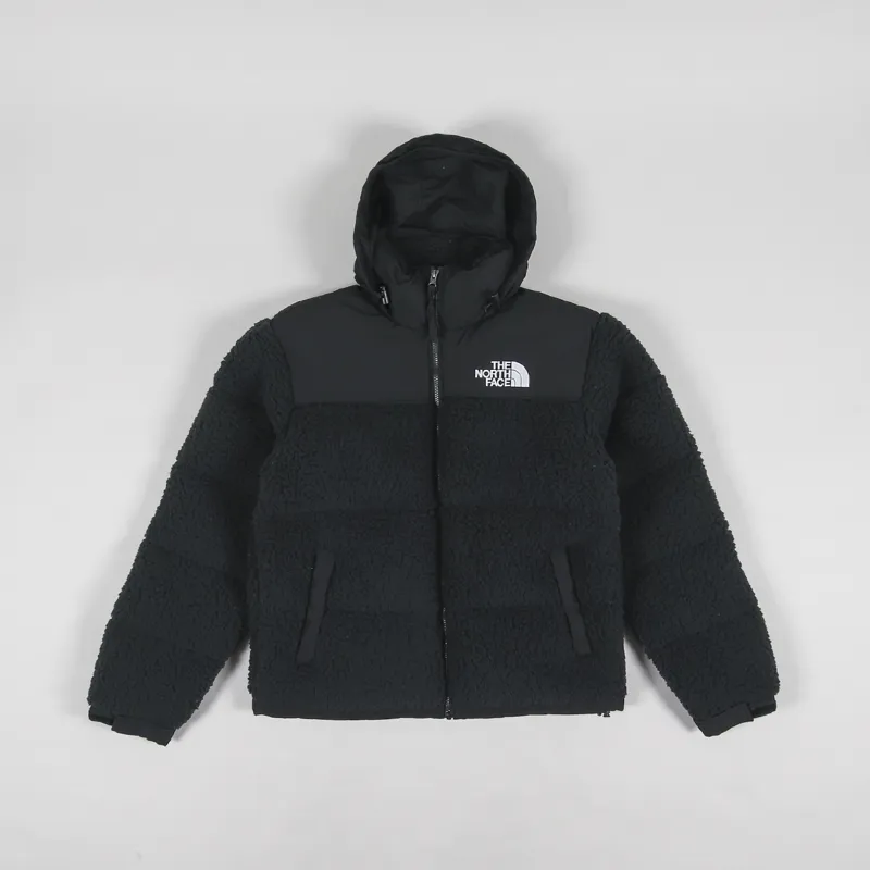 The North Face High Pile Nuptse Jacket Black-3