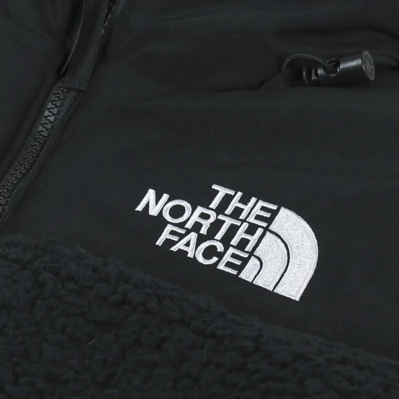 The North Face High Pile Nuptse Jacket Black-11