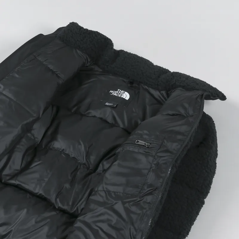 The North Face High Pile Nuptse Jacket Black-9