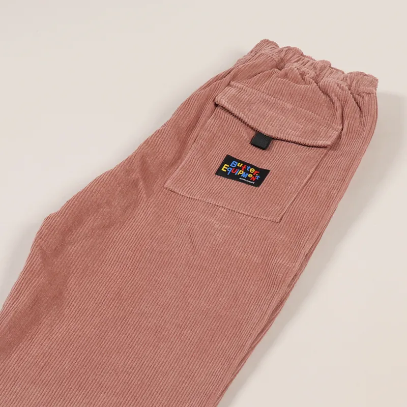 Butter Goods High Wale Cord Pants Plum-4