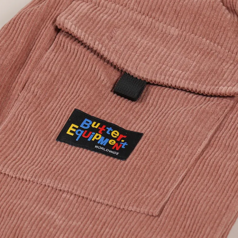 Butter Goods High Wale Cord Pants Plum-7