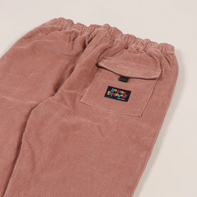 Butter Goods High Wale Cord Pants Plum-6