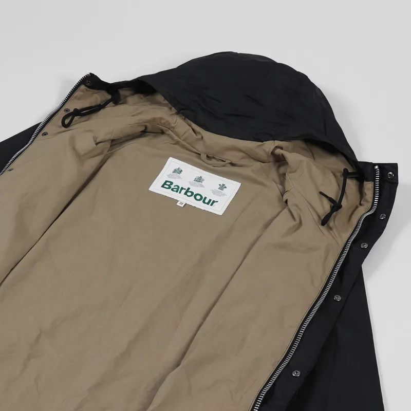 Barbour HIKING COATブラック 中古・古着通販】Barbour (バブアー) HIKING COAT ハイキング コート