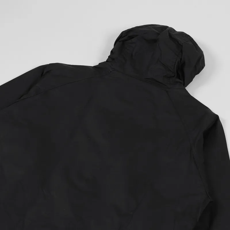 Barbour Mens White Label Outerwear Hiking Wax Jacket Black