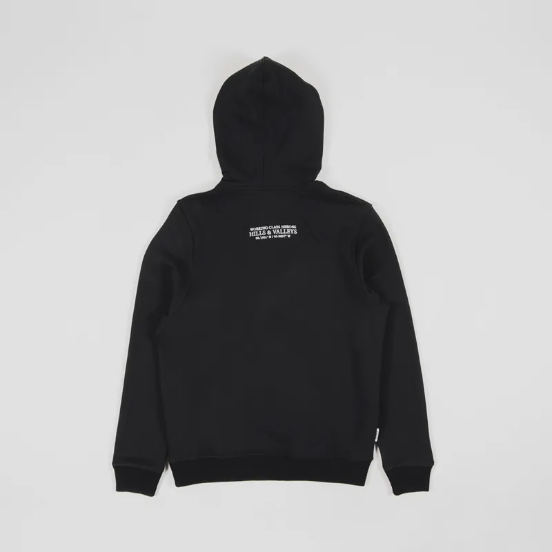 Working Class Heroes x Parlez Hills And Valleys Hoodie Black-1