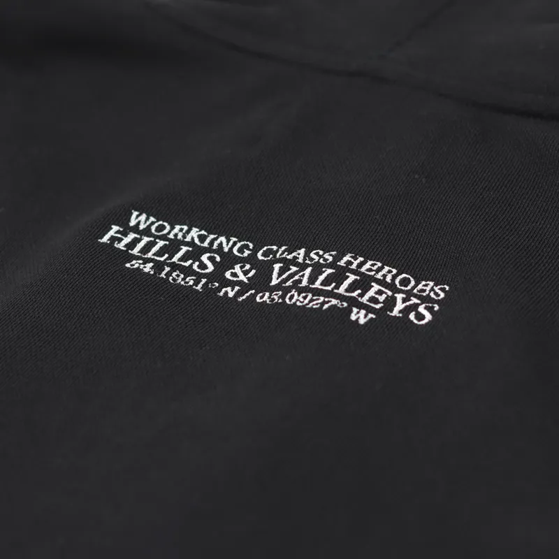 Working Class Heroes x Parlez Hills And Valleys Hoodie Black-6