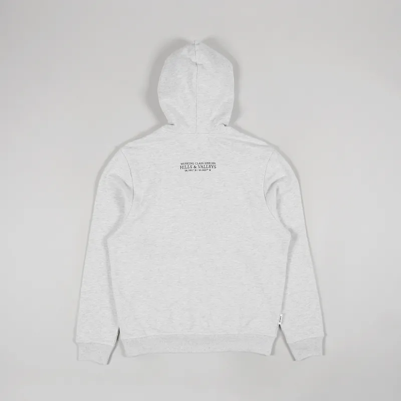 Working Class Heroes x Parlez Hills And Valleys Hoodie Heather Grey-1