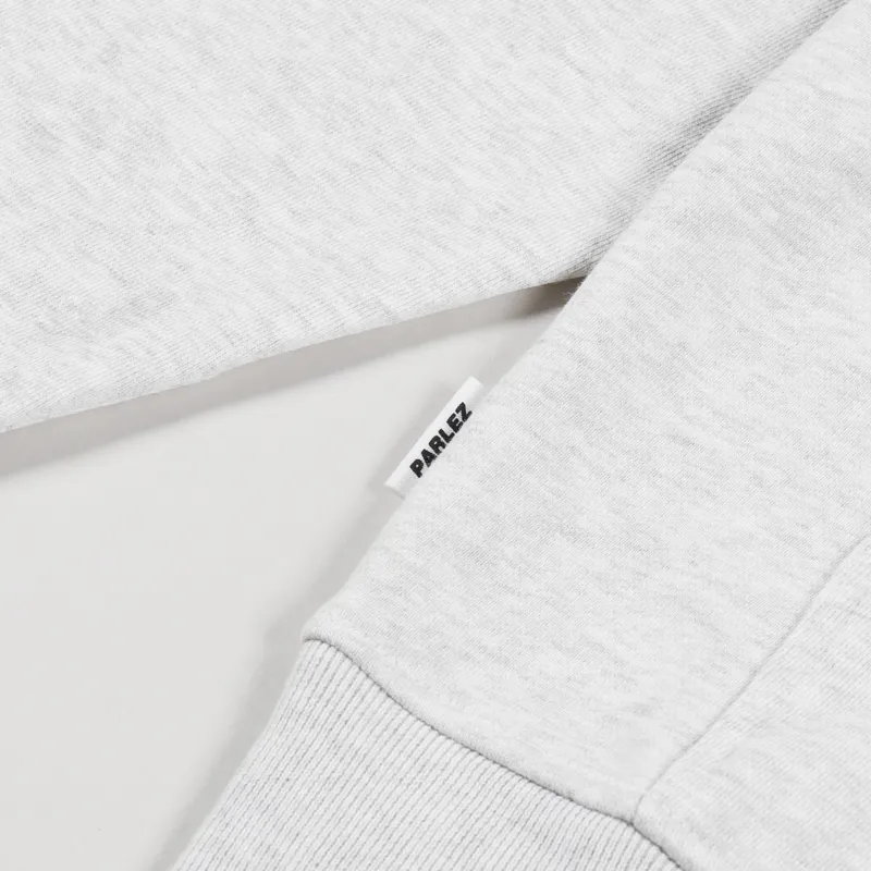 Working Class Heroes x Parlez Hills And Valleys Hoodie Heather Grey-5