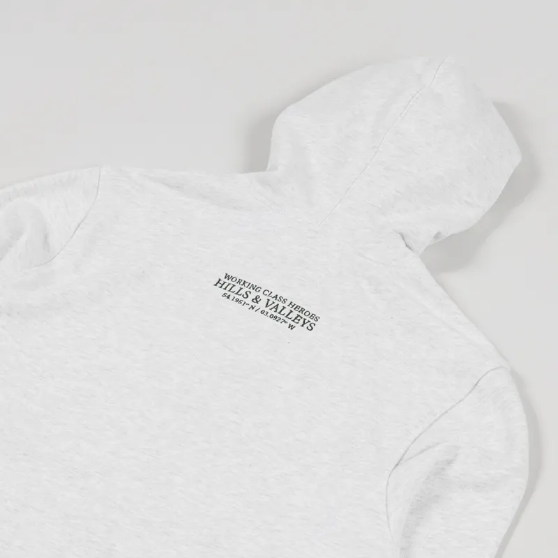 Working Class Heroes x Parlez Hills And Valleys Hoodie Heather Grey-3