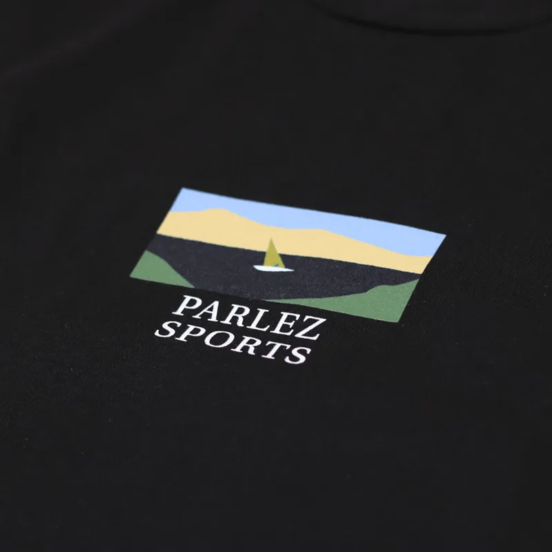 Working Class Heroes x Parlez Hills And Valleys T Shirt Black-4