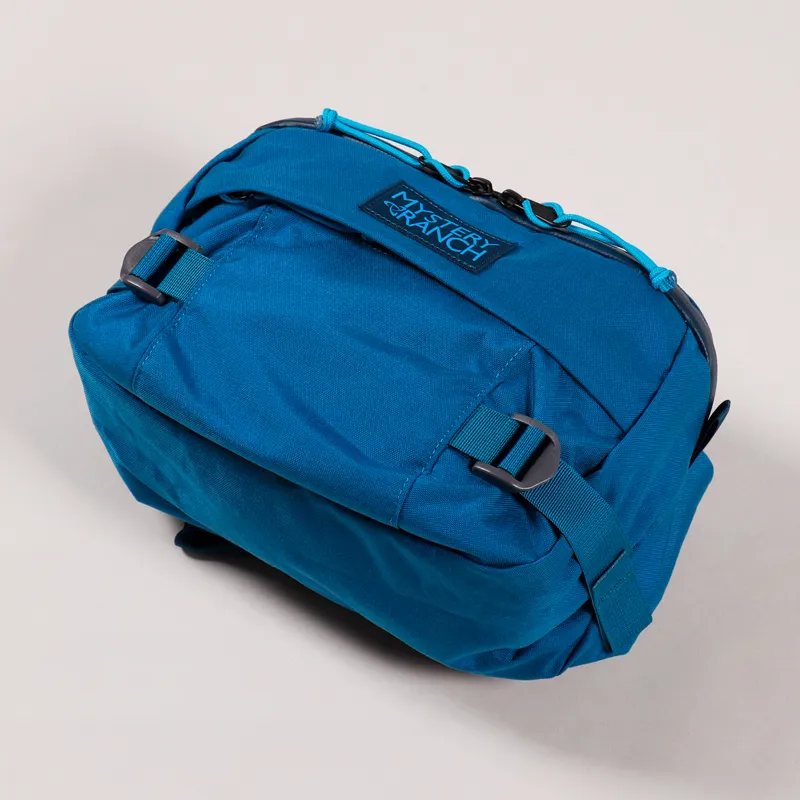 Mystery Ranch CORDURA Canvas Hip Monkey Pack Splash Blue Bag Mystery Ranch CORDURA Canvas Hip Monkey Pack Splash Blue Bag