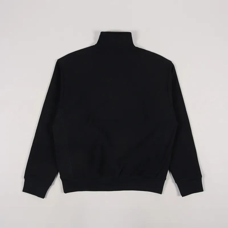 Carhartt WIP Half Zip American Script Sweat Black-1