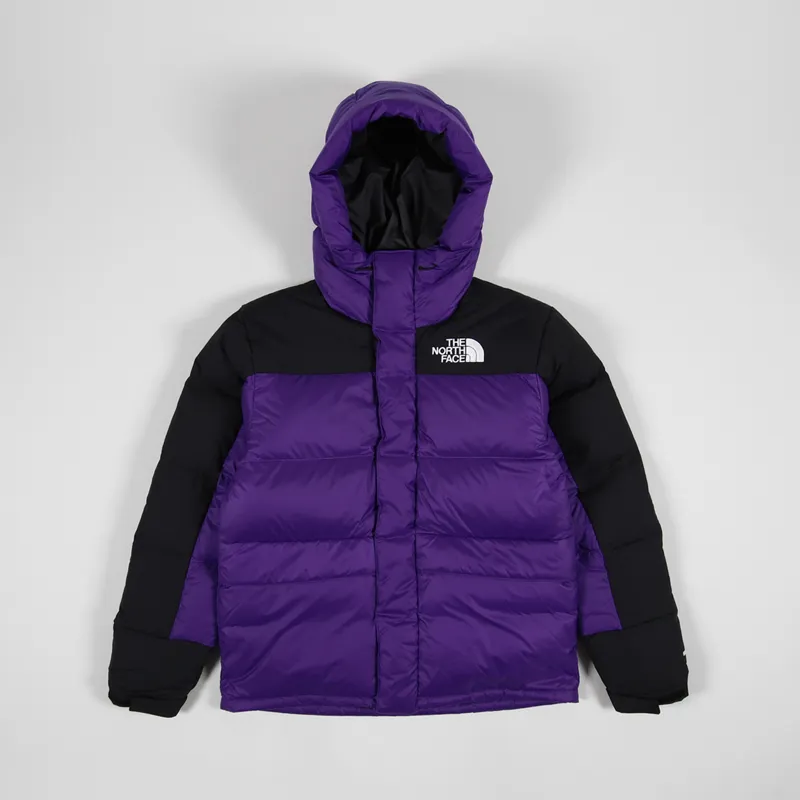 The North Face Mens Himalayan Down Parka Peak Purple Black Jacket