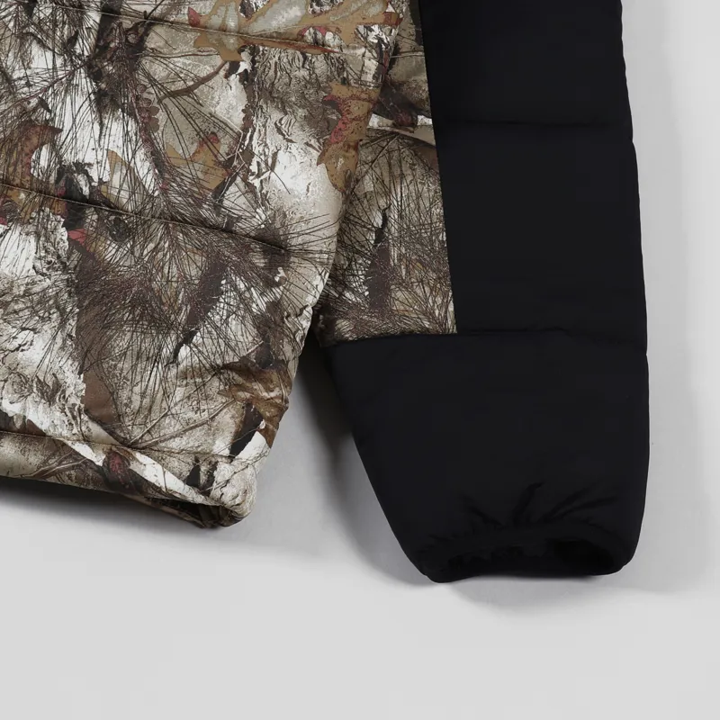 The North Face Himalayan Insulated Jacket Kelp Tan Forest Floor Print-6