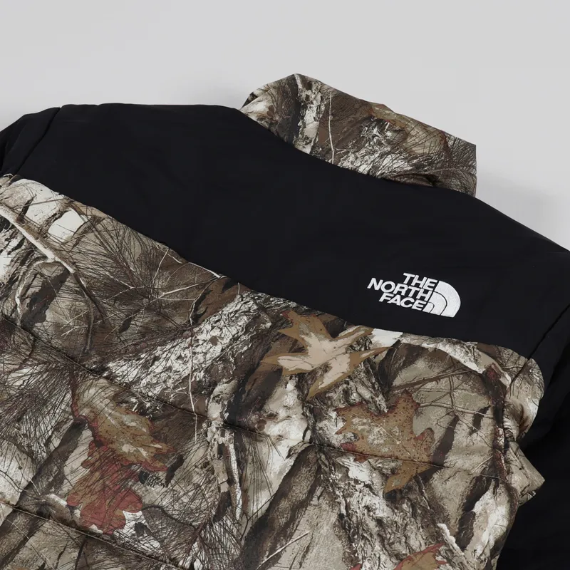 The North Face Himalayan Insulated Jacket Kelp Tan Forest Floor Print-5
