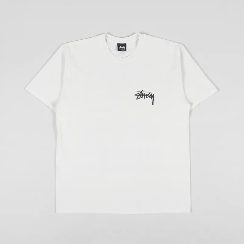 Stussy How Were Livin T Shirt Natural-1