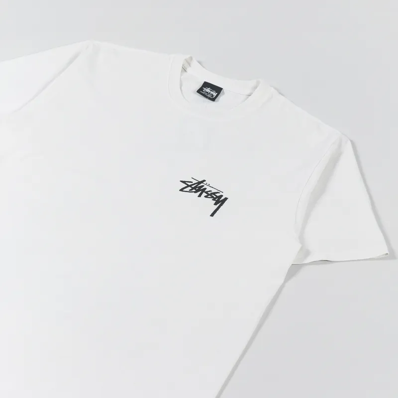 Stussy How Were Livin T Shirt Natural-3