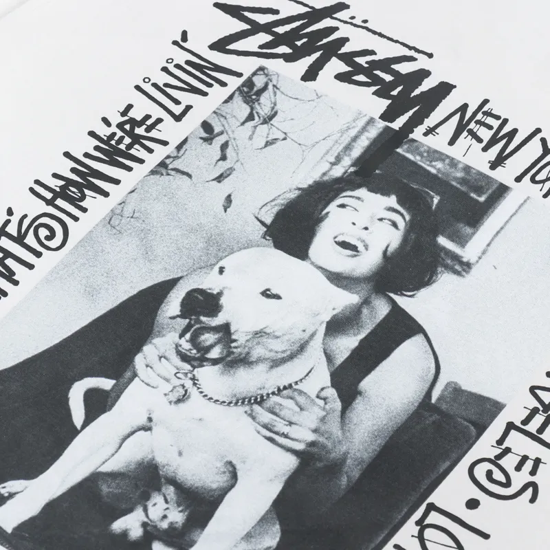 Stussy How Were Livin T Shirt Natural-4