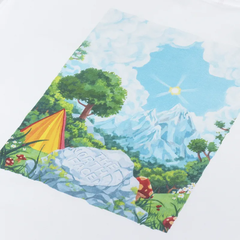 The North Face Heritage Graphic T Shirt White-4