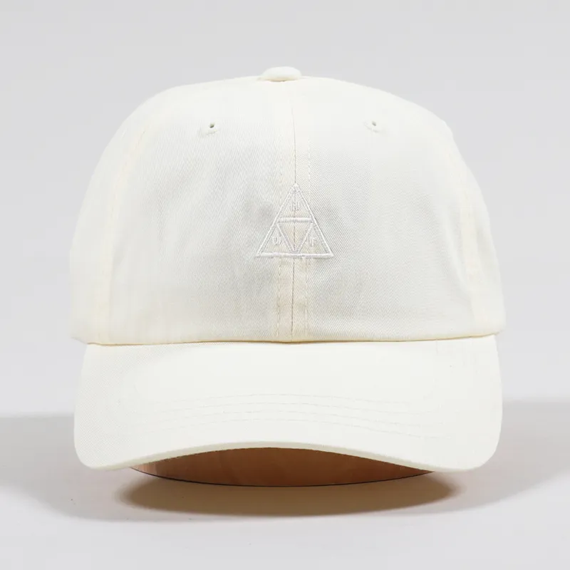 Huf Essentials Triple Triangle CV Hat Off White-1