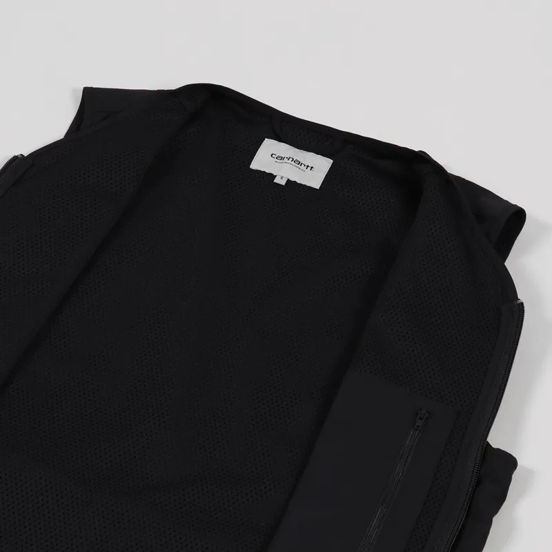 Carhartt WIP Hurst Vest Black-4