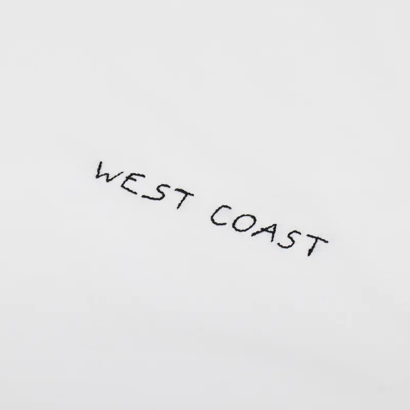 Maison Labiche Heavy T Shirt West Coast White-1