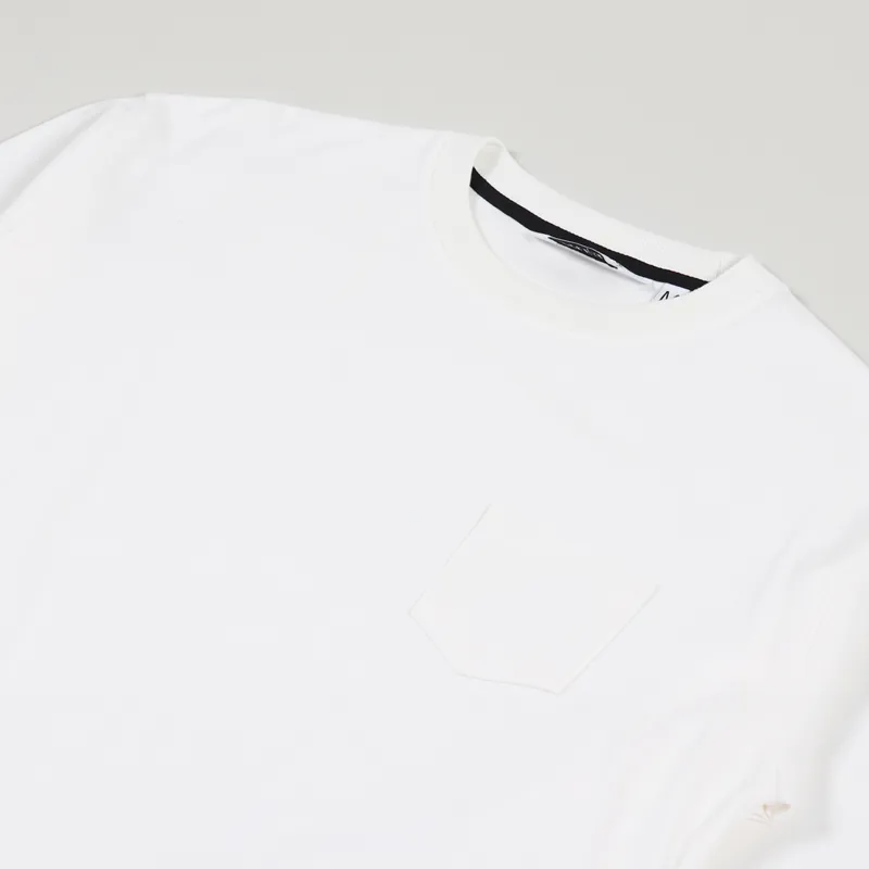 Uniform Bridge Heavyweight Pocket Long Sleeve T Shirt Off White-2