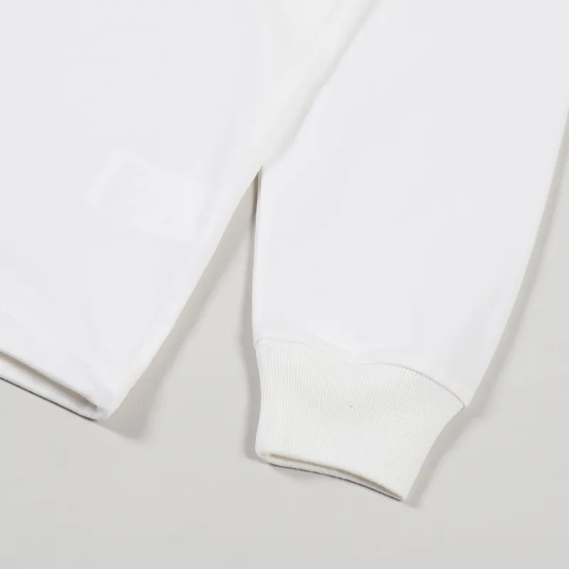 Uniform Bridge Heavyweight Pocket Long Sleeve T Shirt Off White-4