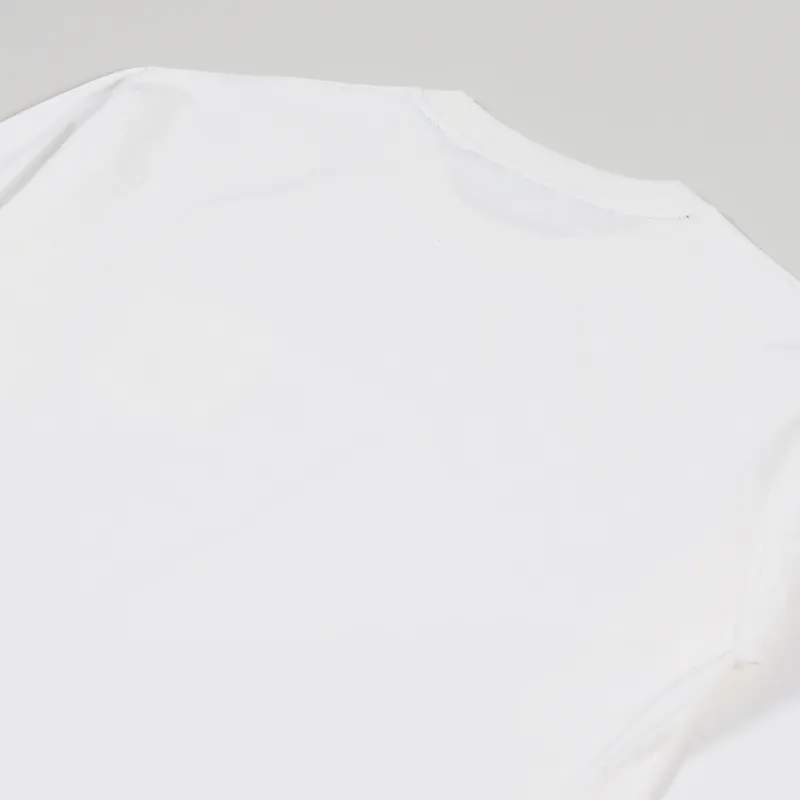 Uniform Bridge Heavyweight Pocket Long Sleeve T Shirt Off White-3