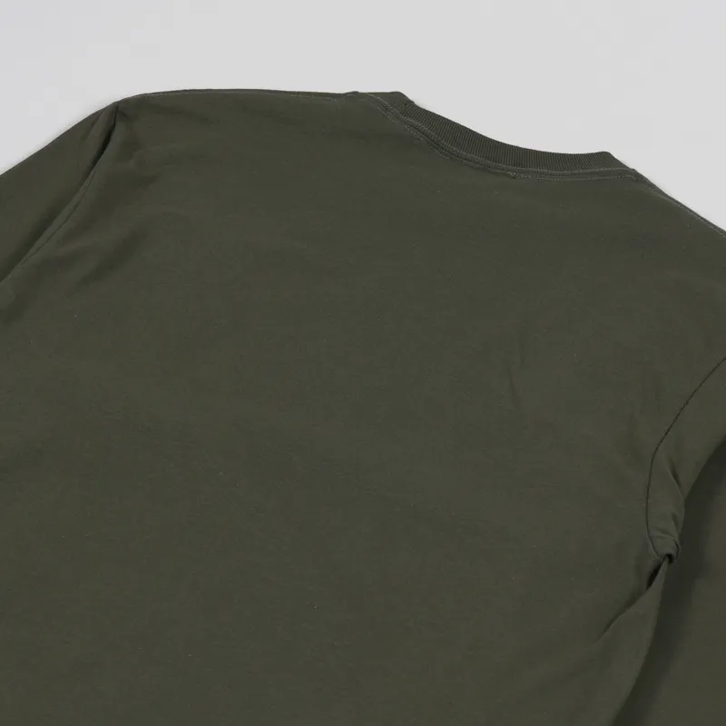 Iggy In The Tunnel Long Sleeve T Shirt Military Green-3
