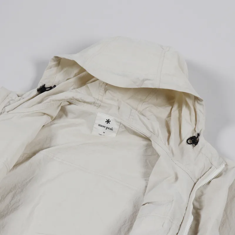Snow Peak C/N Parka Ivory-4
