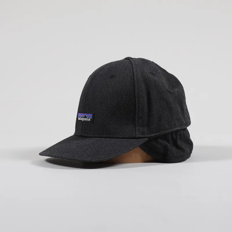 Patagonia Mens Winter Insulated Tin Shed Cap Ink Black Hat