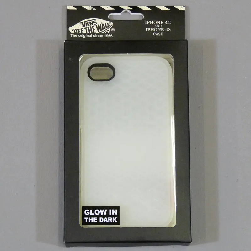 Vans iPhone 4 Waffle Case - Glow In The Dark White-3