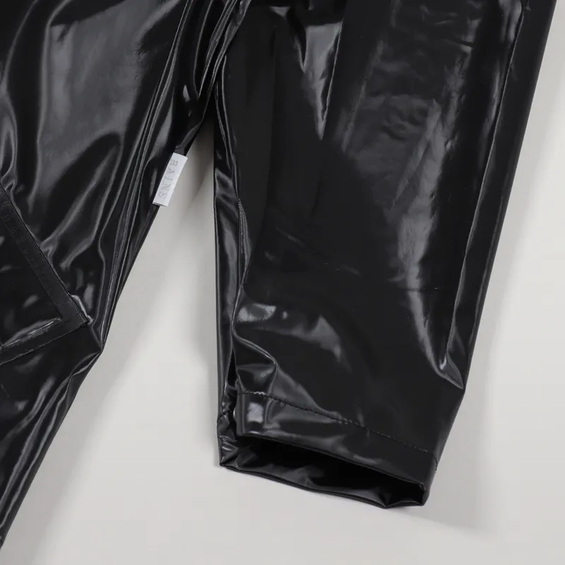Rains Jacket Shiny Black-6
