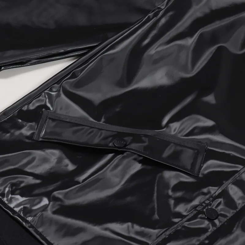 Rains Jacket Shiny Black-5