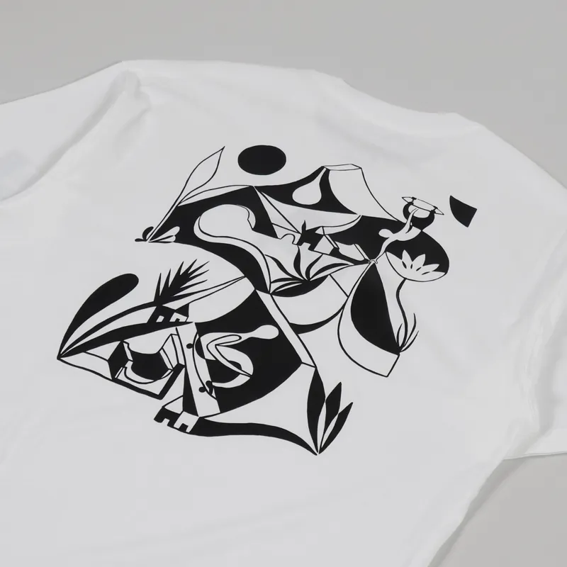 Nike SB Javier T Shirt White Black-2