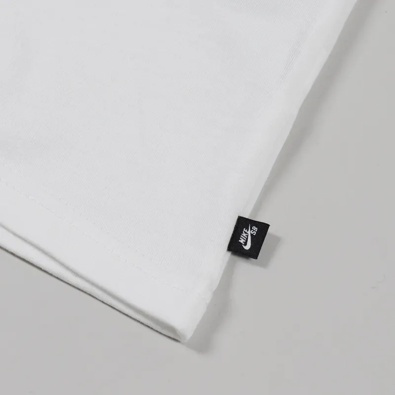 Nike SB Javier T Shirt White Black-5