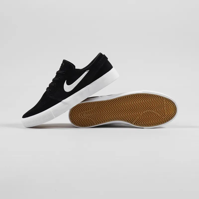 Nike SB Zoom Janoski RM Shoes Black White Thunder Grey-1