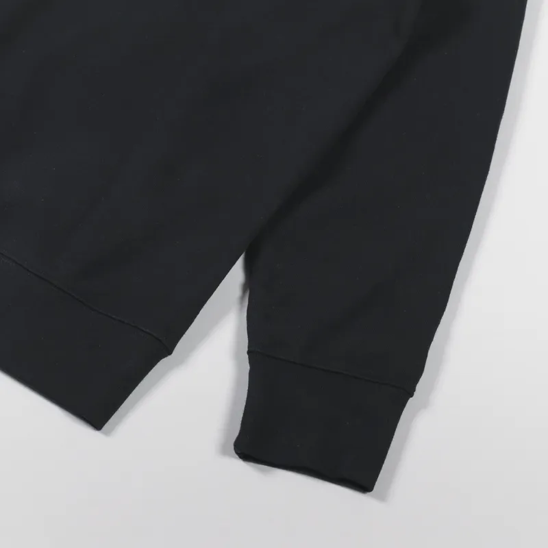 Edwin Japanese Sun Hoodie Black-6