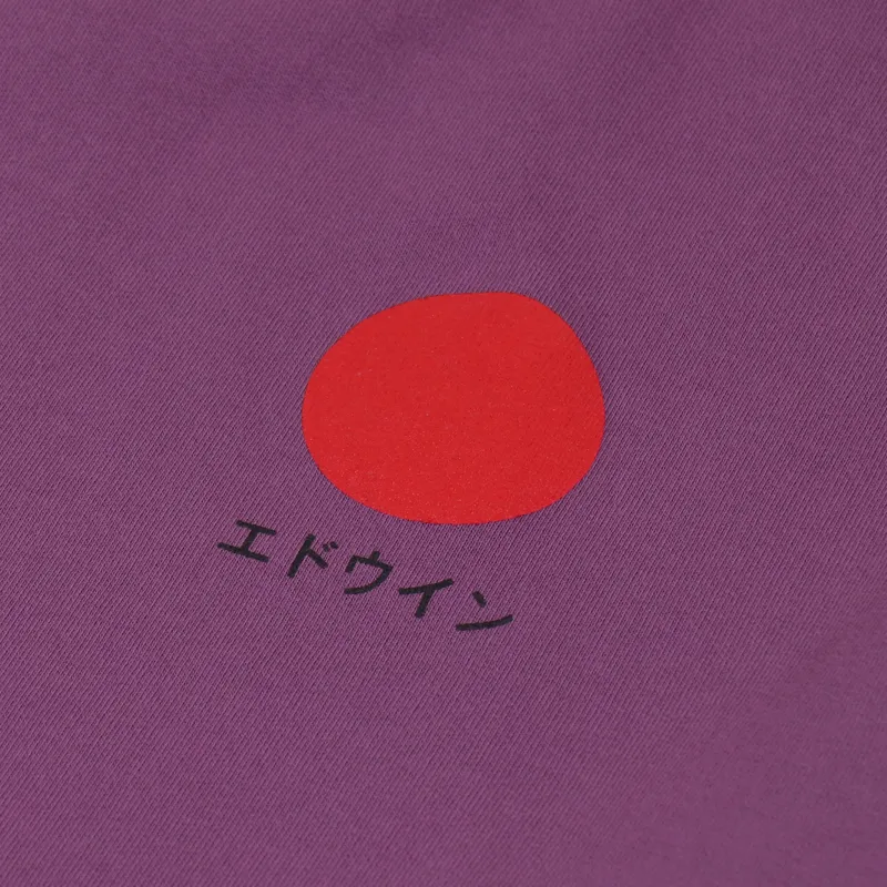 Edwin Japanese Sun Sweat Chinese Violet-3