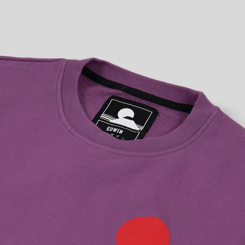 Edwin Japanese Sun Sweat Chinese Violet-4