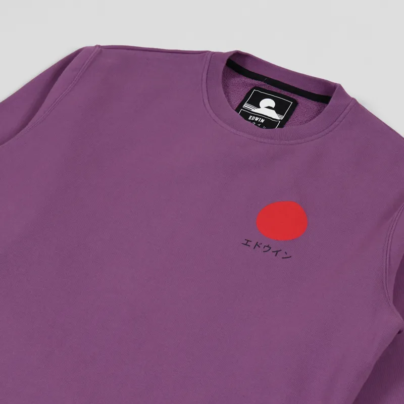 Edwin Japanese Sun Sweat Chinese Violet-1