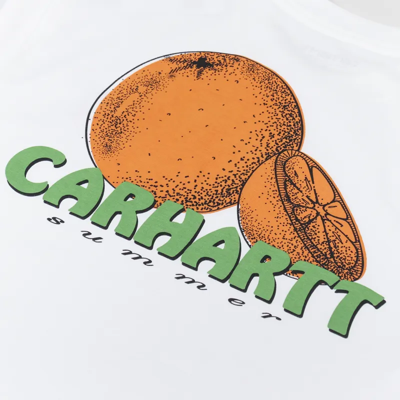 Carhartt WIP Juice T Shirt White-4
