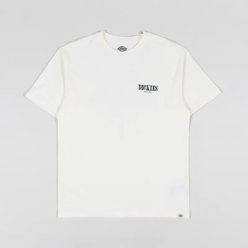 Dickies Kelso T Shirt Ecru-1