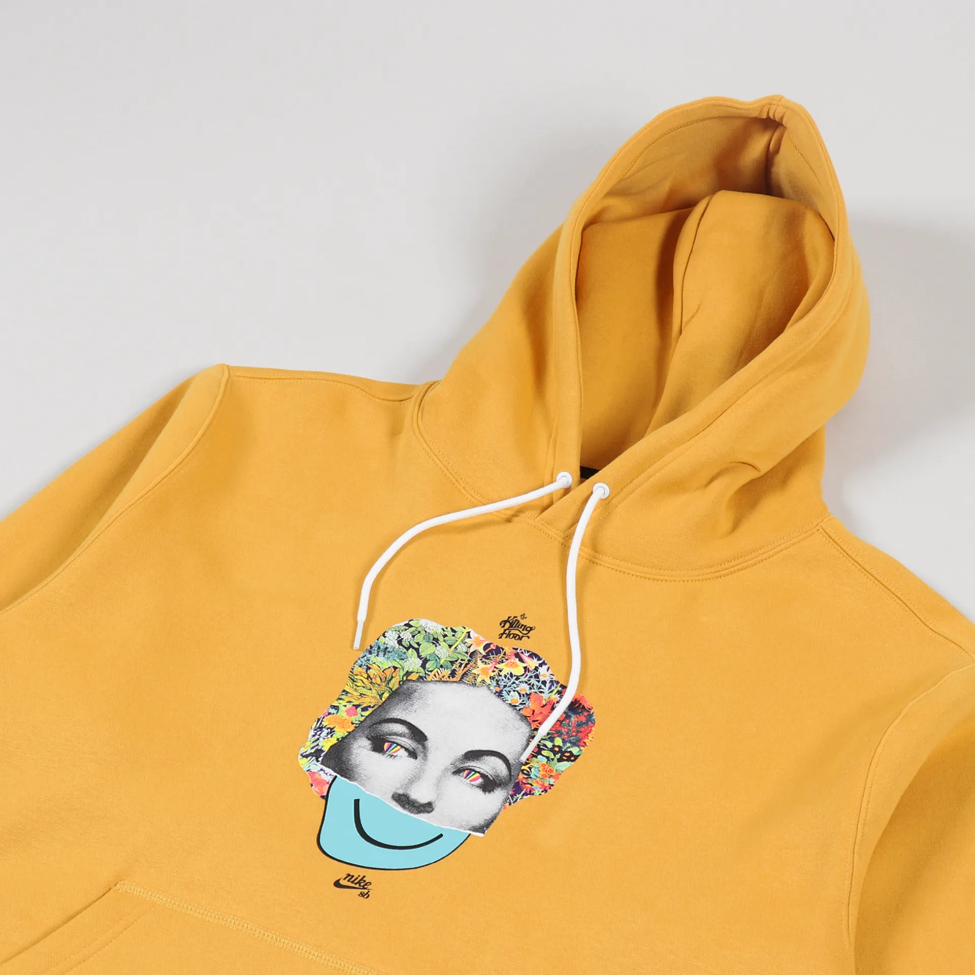 Nike SB The Killing Floor Mens Pullover Hoodie Pollen Rise Yellow
